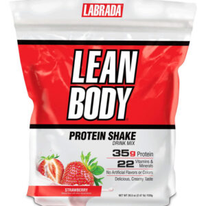 Labrada Nutrition Lean Body Hi-protein Shake, Morango, Banhe