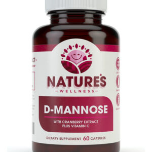 Suplemento Natures Wellness D-manose Com Extrato De Cranberr
