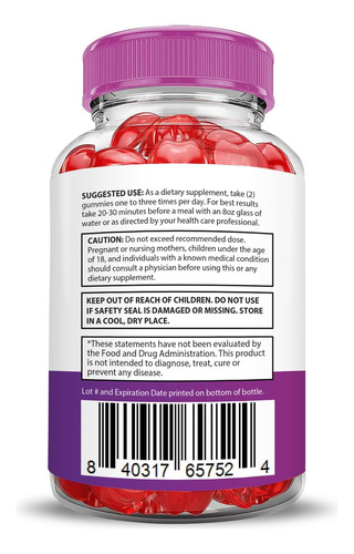 (5 Unidades) Bliss Keto Acv Gummies Extreme 2000mg Bliss Ket - Imagem 5