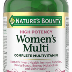 Multivitamínico Nature&quots Bounty High Power Women 120 Comprim