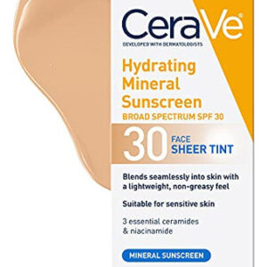 Protetor Solar Cerave Tinted Spf 30 Mineral 50ml