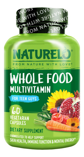 Suplemento Multivitamínico Naturelo Teen 60 Cápsulas