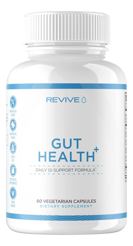 Suplemento Revive Md Gut Health+ Daily Gi Support 60 Cápsula