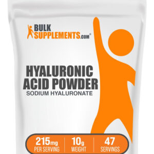 Suplemento Bulksupplements.com Ácido Hialurônico 10g