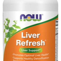 Liver Refresh 180 Cápsulas Da Now Foods