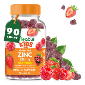 Suplementos De Zinco Lifeable Zinc For Kids 25 Mg 90 Gomas