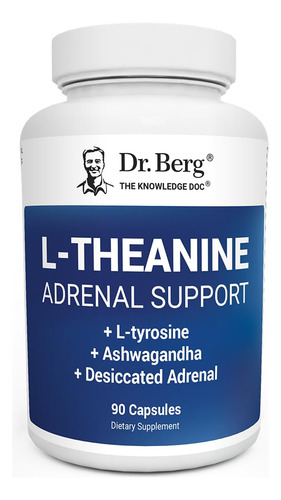 Suplemento Dr. Berg L-teanina 200 Mg Com Zinco, Cobre E Cinz