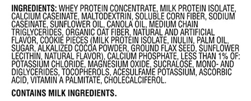 Proteina Em Pó Muscle Milk Cookies N Crème - Imagem 6