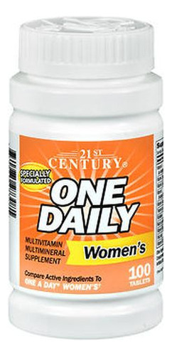 Suplemento Multivitamínico Diário Para Mulheres 21st Century