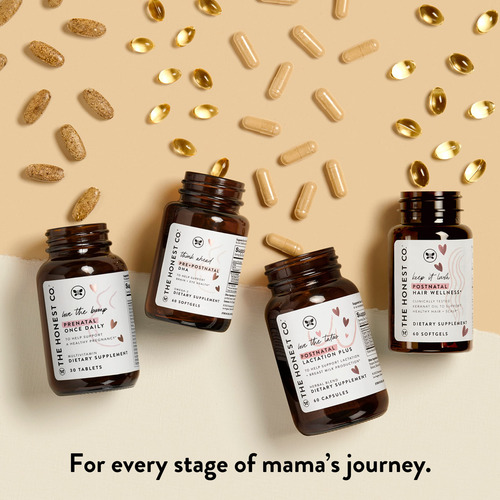 Suplemento The Honest Company Love The Bump Prenatal 30 Tabl - Imagem 4