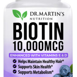 Suplemento Dr. Martin&quots Nutrition De Biotina 10.000 Mcg Com