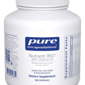 Pure Encapsulations Nutrient 950 Com Vitamina K 180s - Suple