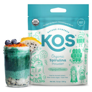 Saco De 60 Porções De Espirulina Orgânica Superfood Powder K