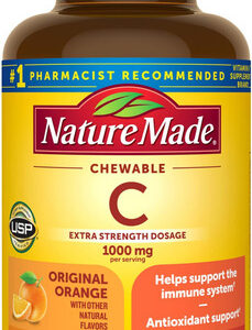 Vitamina C Nature Made 1000 Mg Masticável 90 Unidades