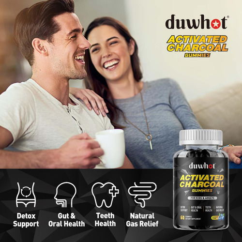 Suplemento De Gomas De Carvão Ativado Duwhot 500mg Para Cria - Imagem 5