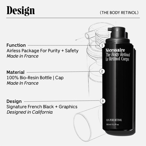 Repair Serum + Loção Corporal Nécessaire The Body Retinol - Imagem 7
