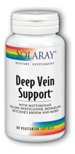Deep Vein Support 60 Caps Da Solaray - Imagem 2