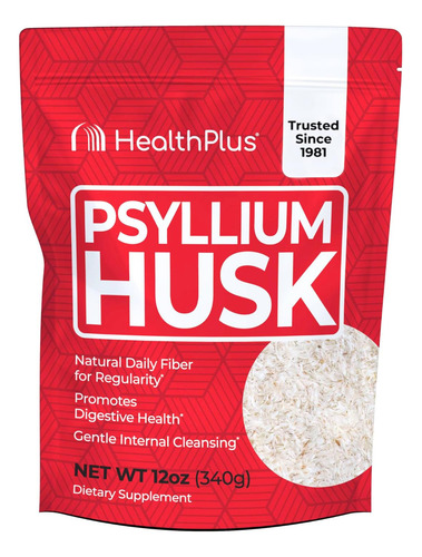 Suplemento Health Plus Psyllium Husk 355ml 48 Porções