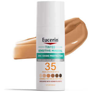 Loção Protetora Solar Eucerin Sun Tinted Mineral Spf 35 50ml