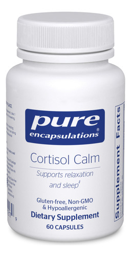 Suplemento Pure Encapsulations Cortisol Calm 60 Cápsulas