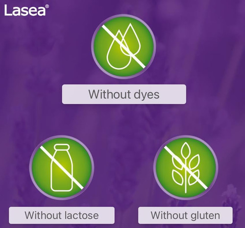 Lasea Liquid Capsules 14ct Silexan Lavender Cura Pensamentos - Imagem 3