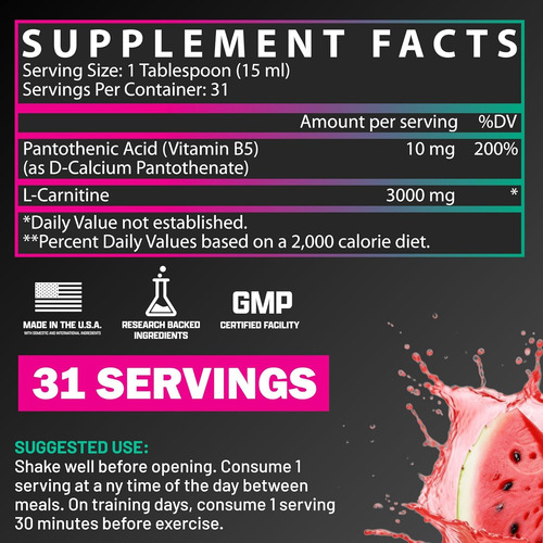 Suplemento Nutrex Research Liquid Carnitine 3000 Morango - Imagem 2