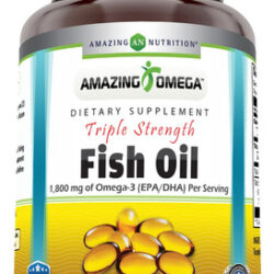 Suplemento Amazing Omega Triple Strength Fish Oil 1360 Mg