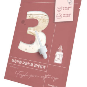 Máscara De Lençol Numbuzin No.3 Tingle-pore Pore Minimizing