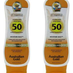 Loção De Proteção Solar Australian Gold Spf 50 Moisture Max