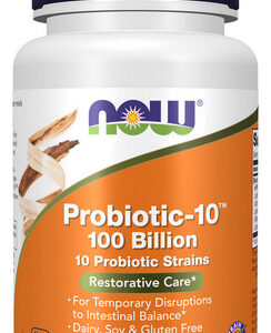 Probiótico-10 100 Bilhões, 30 Vcaps Da Now Foods