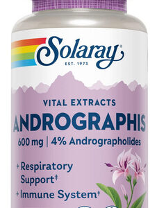 Suplemento Solaray Andrographis Aerial Extract 600mg