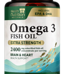 Óleo De Peixe Omega 3 Tripla Força 1200 Mg Cápsulas Gelatino