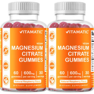 Suplemento Vitamínico De Citrato De Magnésio Gummies 600mg 6