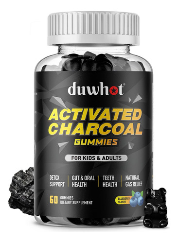 Suplemento De Gomas De Carvão Ativado Duwhot 500mg Para Cria