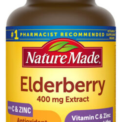 Suplemento Dietético De Sabugueiro Feito Na Natureza 400 Mg