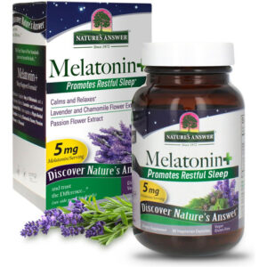 Suplemento Nature&quots Answer Melatonina 5 Mg 60 Cápsulas
