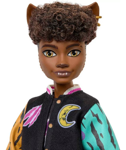 Boneca De Moda Monster High Clawd Wolf Com Gárgula De Estima - Imagem 3