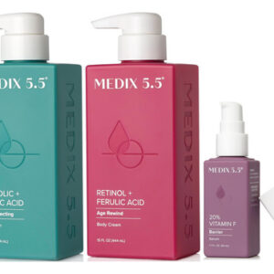 Skincare Set Medix Antienvelhecimento Com Creme Corporal E S