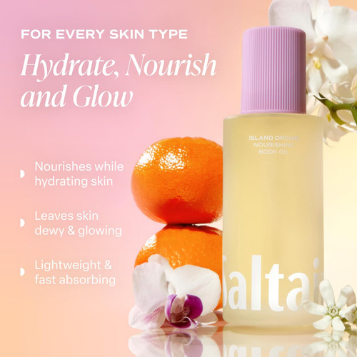 Óleo Corporal Saltair Luxurious Island Orchid 120 Ml Para Mu - Imagem 3
