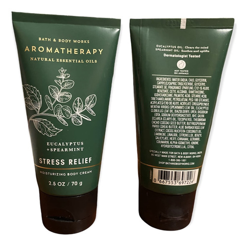 Creme Corporal Bath And Body Works Aromaterapy Eucalyptus Sp - Imagem 2