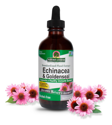 Suplemento Nature"s Answer EBrasilcea E Goldenseal 120ml