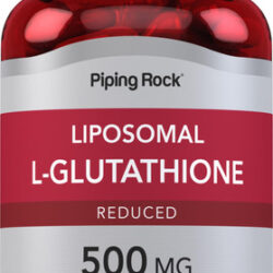 Suplemento De Glutationa Lipossomal Piping Rock 500 Mg 90 Cá