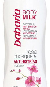 Leite Corporal Babaria Anti Estrias 490 Ml Com Amêndoa Doce