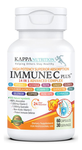 Nutrição (60 Cápsulas, Quercetina 1.000 Mg, Vitamina C 1.000
