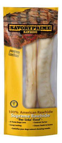 Rolinho Supreme Rawhide Retriever Natural (2 Unidades/10 Pol - Imagem 2