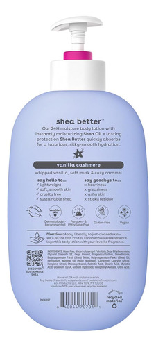 Loção Corporal Eos Shea Better - Caxemira De Baunilha - Imagem 15