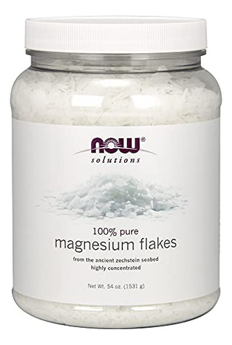 Flocos De Magnésio Now Solutions 1,6 Kg 100% Puro Zechstein