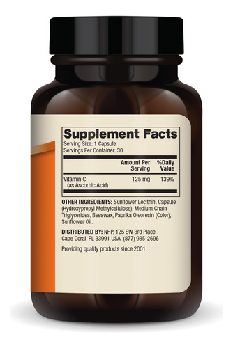 Suplemento Dr. Mercola De Vitamina C Lipossomal Para Criança - Imagem 2