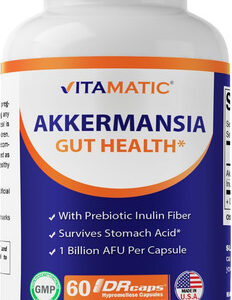 Vitamatic Akkermansia Muciniphila Gut Health - 60 Cápsulas D