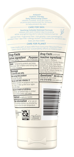 Creme Hidratante Aveeno Eczema Therapy 150ml (pacote De 3) - Imagem 8